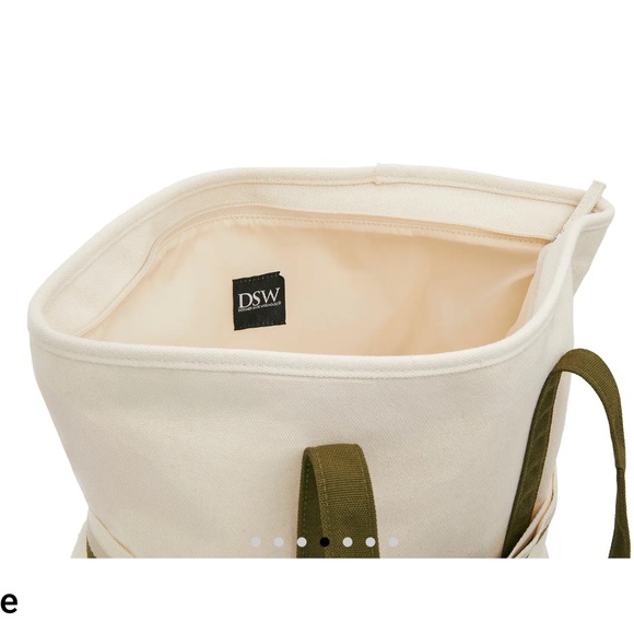 Canvas Tote with Travel Band - Picture 3 of 8